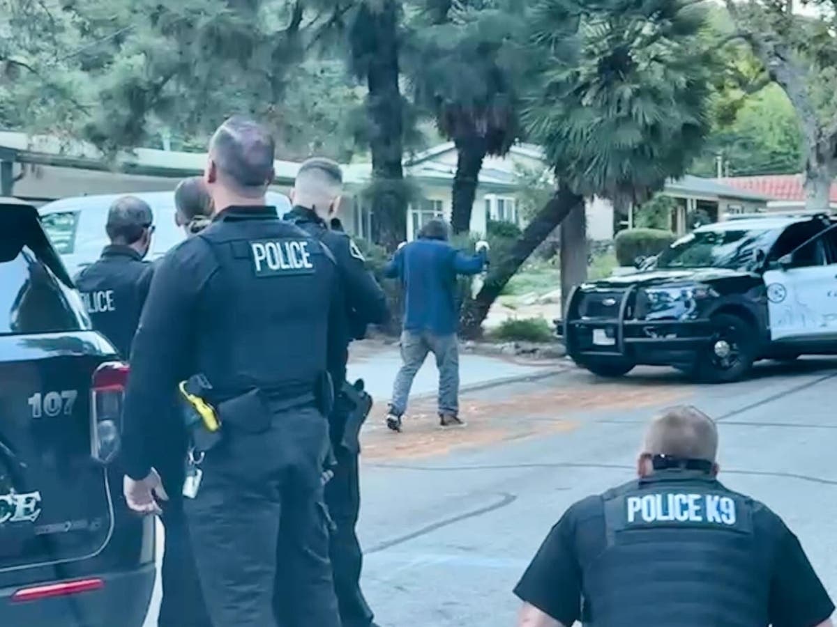 A Costa Mesa man suspected of killing his girlfriend was arrested after the victim's body was found in a trash can outside the suspect's home, authorities said Wednesday. 