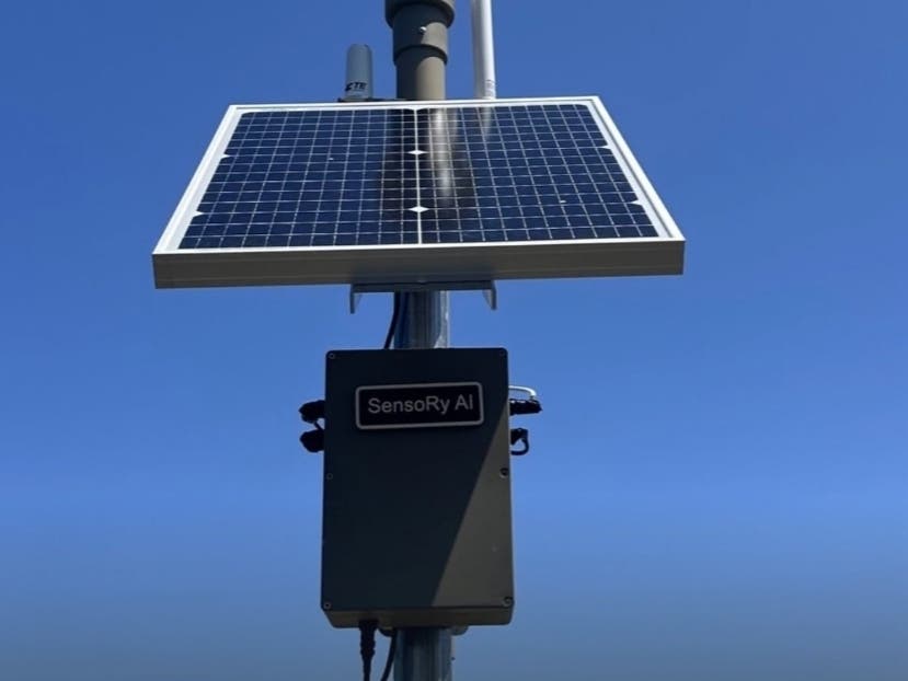 According to city officials, the sensors use on-device AI to catch wildfires at their earliest stage and feeding real-time data straight into the Laguna Beach Fire Department's fire-spread and evacuation planning.