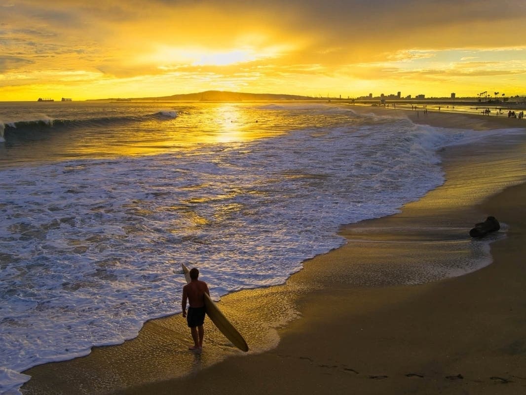 Resident Nimesh Udani took this series of sunset photos by the Seal Beach Pier over the past several days.