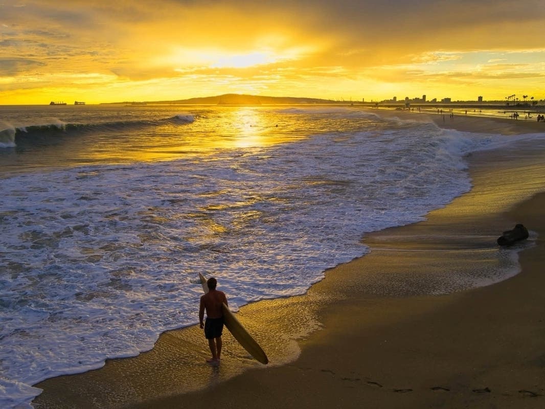 Resident Nimesh Udani took this  sunset photo by the Seal Beach Pier this past weekend.