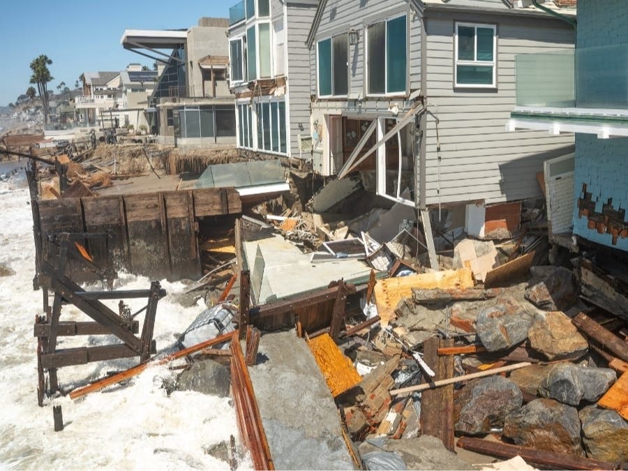 Dana Point city officials issued a proclamation of the existence of a local emergency due to evolving storm damage.