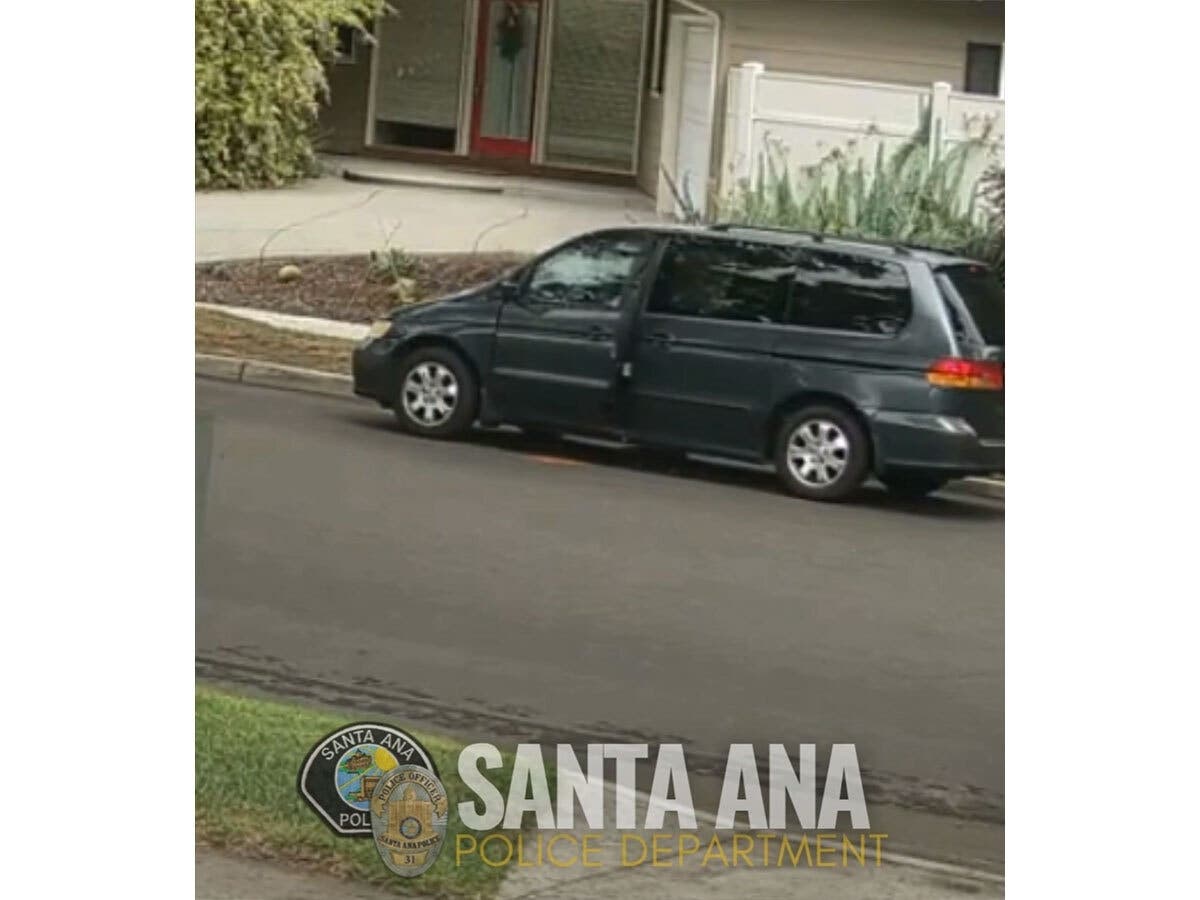 Santa Ana police responded to the scene in the 900 block of West Park Lane on Sept. 8 after receiving a report of a dead black-and-white male pit bull mix that had been run over.