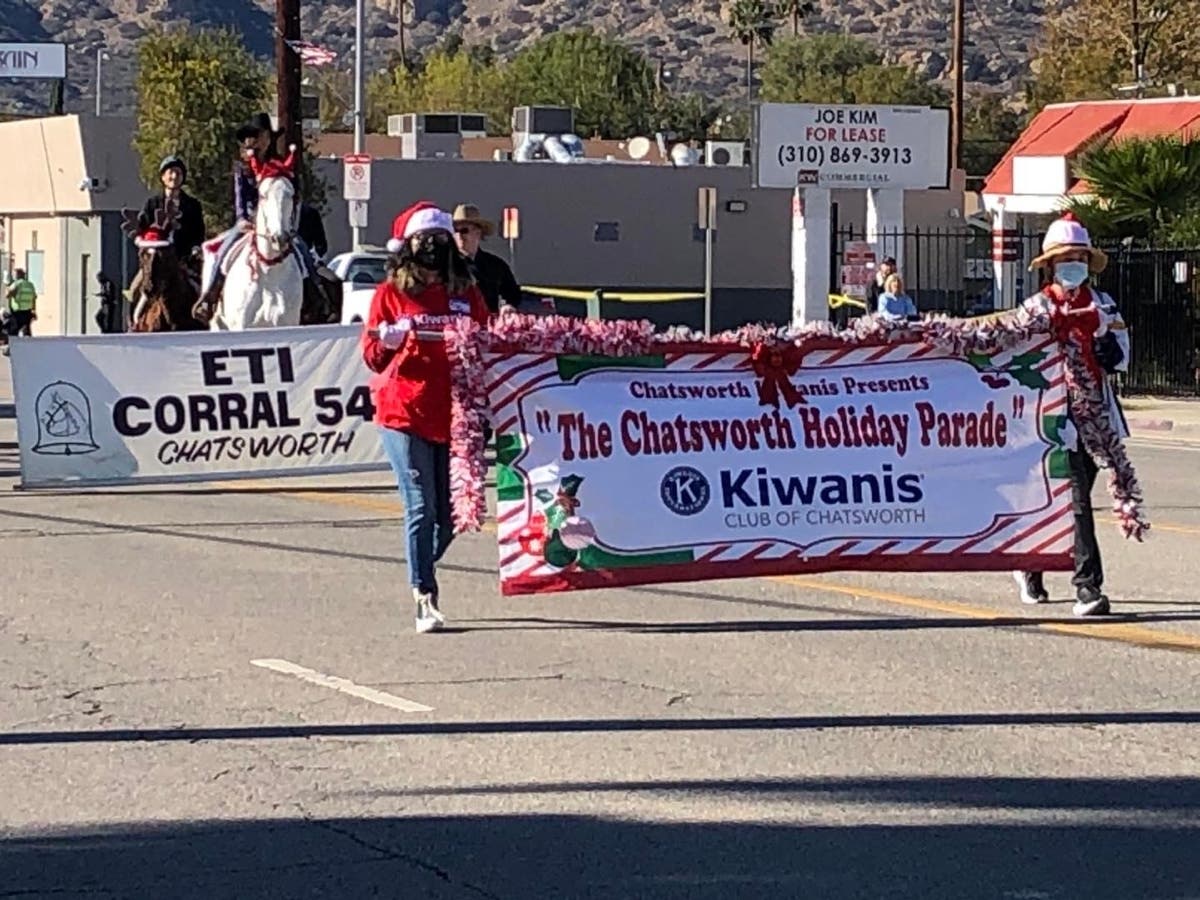 Chatsworth locals celebrated a holiday parade and festival Sunday hosted by the Kiwanis Club of Chatsworth. 