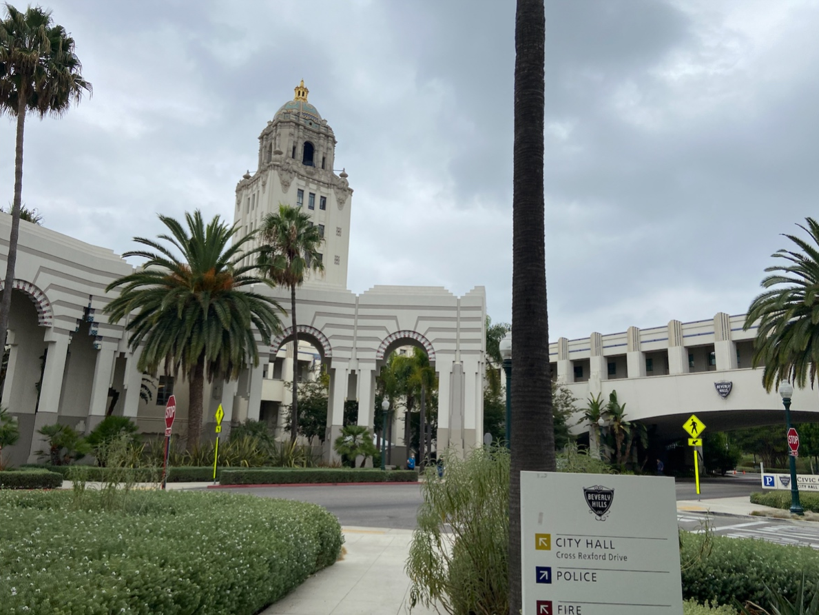 Beverly Hills City Council members at Tuesday's meeting addressed two rounds of antisemitic flyers found around the city in November and December. 