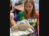 Bearded Dragon visit to summer art camp