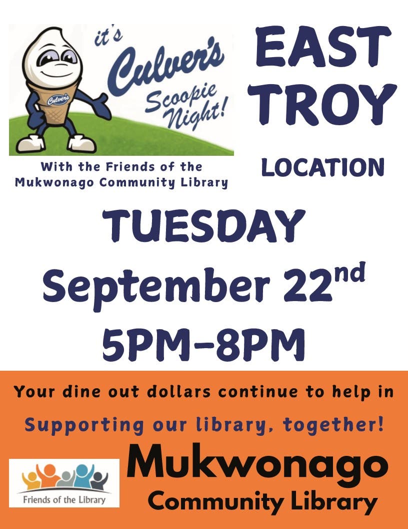 Scoopie Night At East Troy Culvers