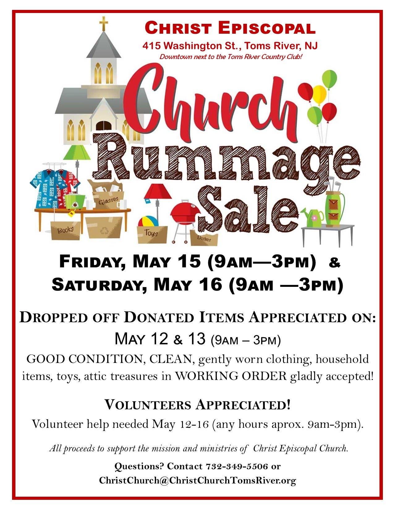 Church Rummage Sale