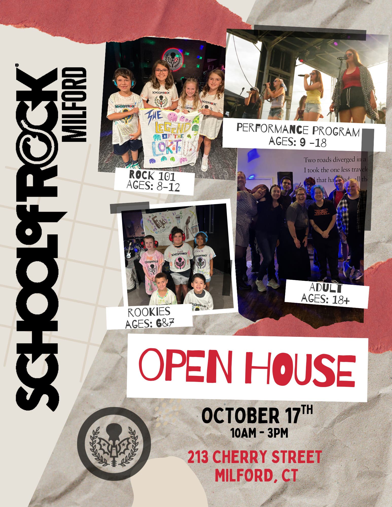 School of Rock Milford Open House!