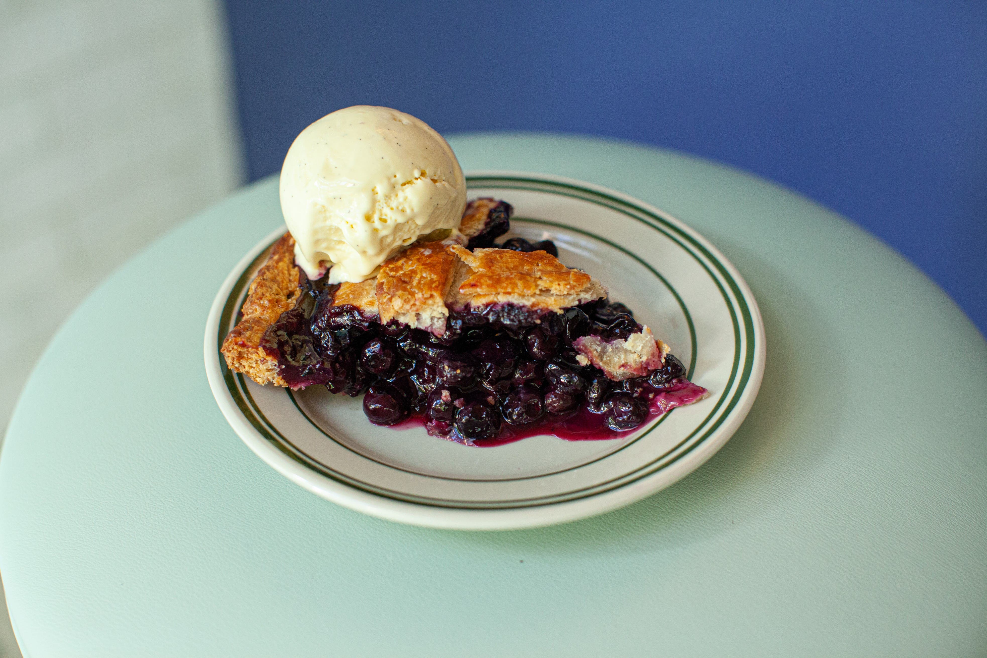 Blueberry pie