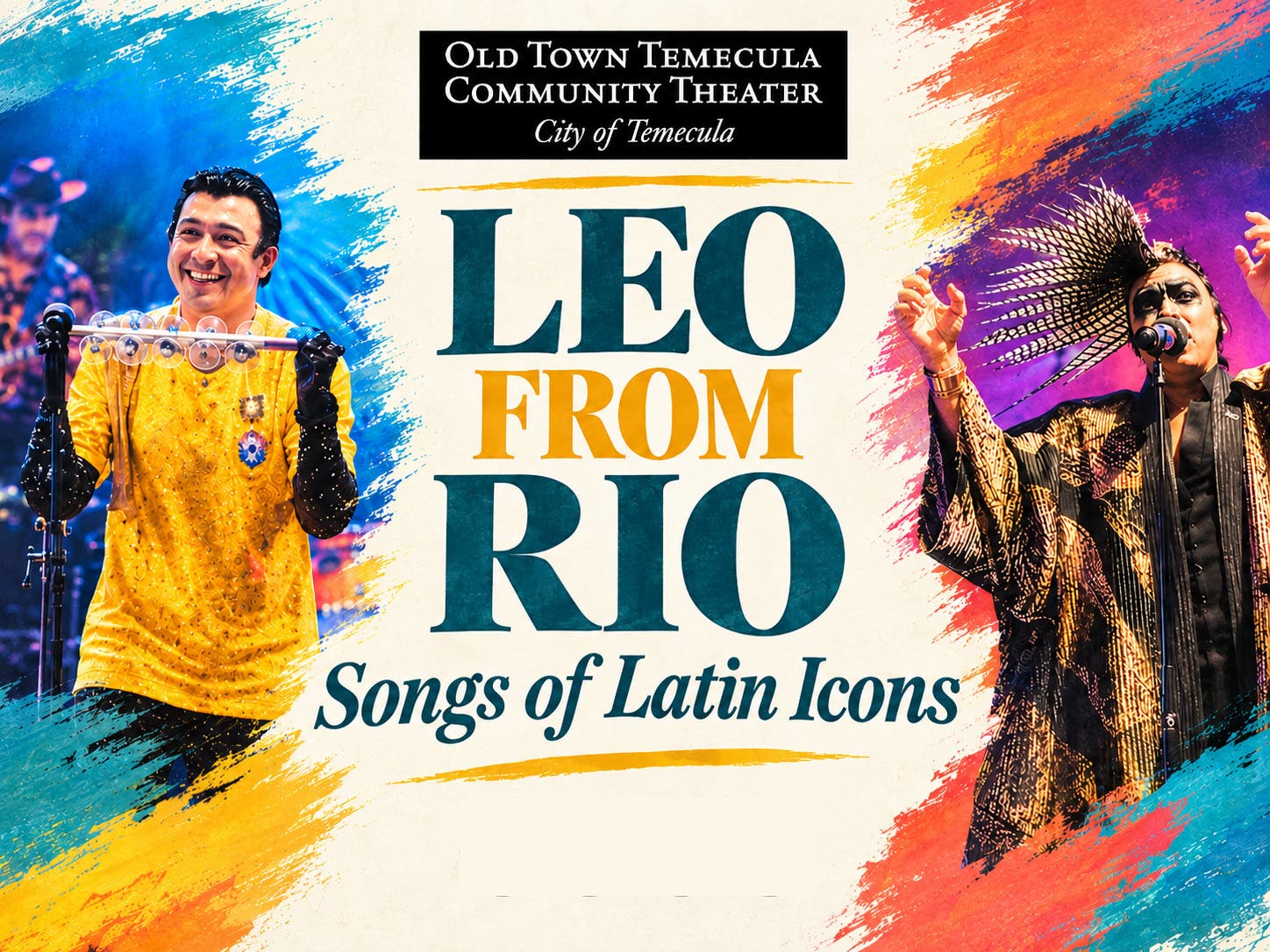 Leo From Rio Brings 'Songs of Latin Icons' to Temecula This October