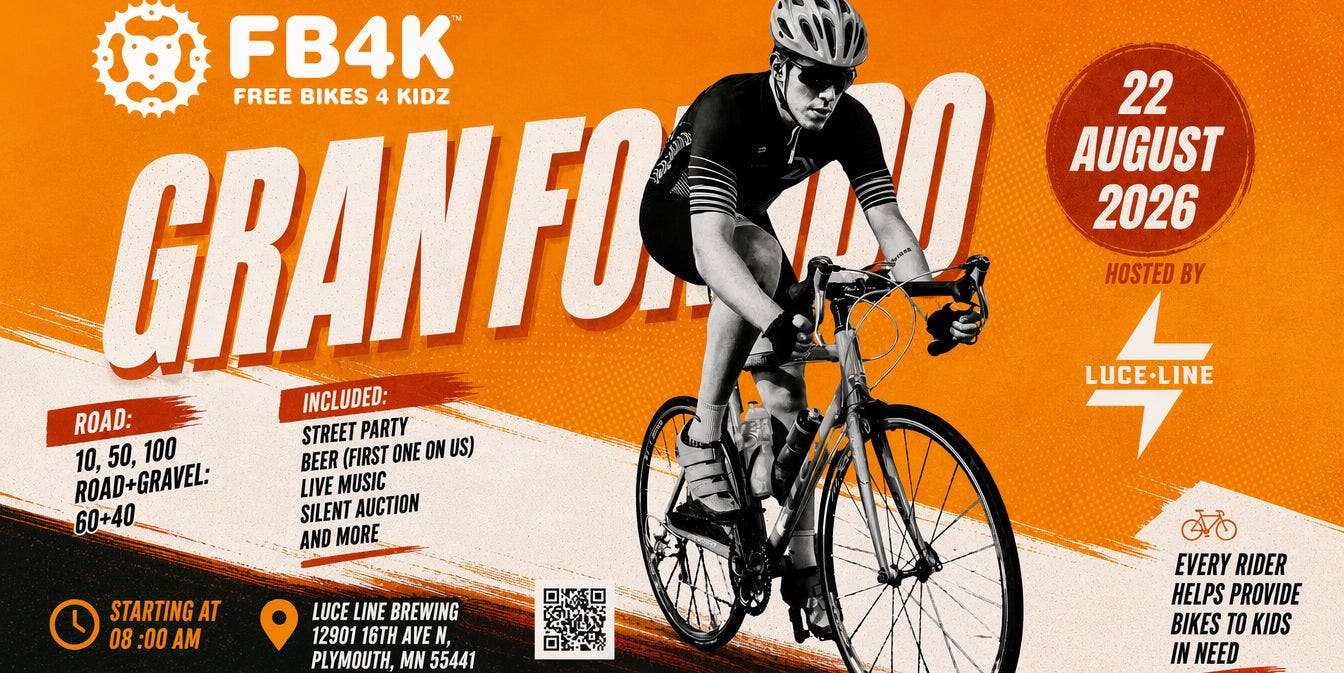 Free Bikes 4 Kidz Gran Fondo