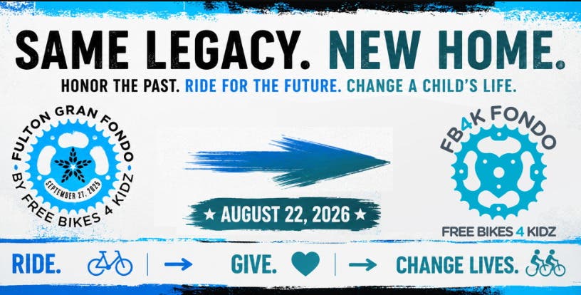  Free Bikes 4 Kidz Gran Fondo