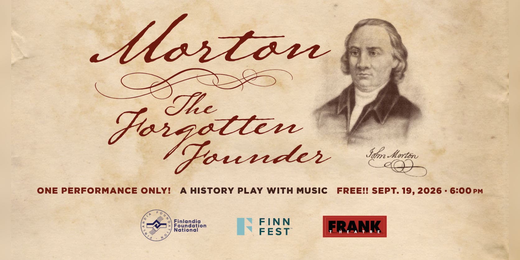MORTON: The Forgotten Founder by Laurie Flanigan Hegge