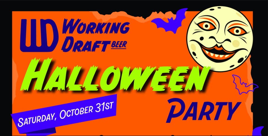 Halloween Party 2026 at Working Draft Beer Company