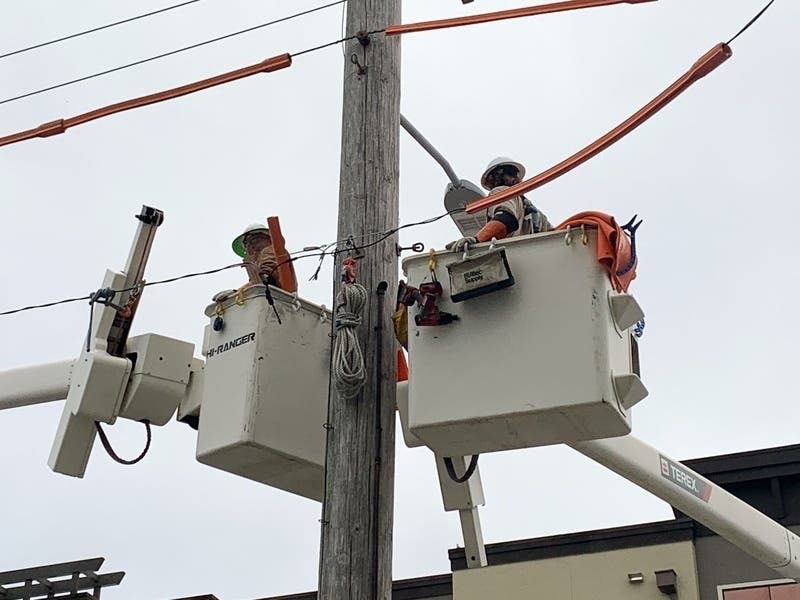 DTE will be making necessary repairs to its equipment.
