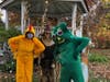 The Troy Historic Village is encouraging all trick-or-treaters to wear their Halloween costumes as they collect candy, trinkets and other allergy-friendly treats from Teal Pumpkin stations​​ under the Village sea.