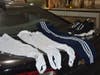 Detroit officers found blue sweatpants and black shoes inside the Camaro they believe was the driver's.