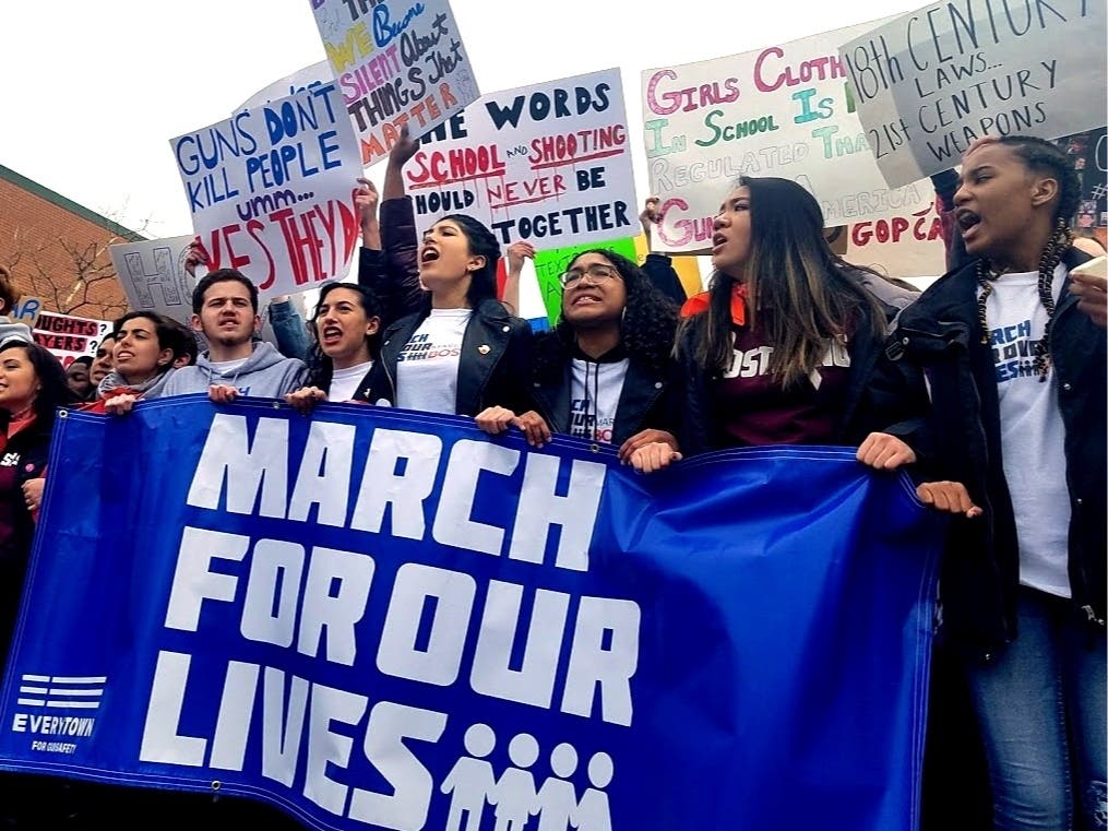 In addition to the "March for Our Lives" protest in D.C., there is a planned protest in Oxford, where authorities said a 15-year-old student opened fire at Oxford High School last November, killing four students and wounding seven other people.