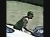Police said witnesses described the driver of the Grand Prix​ as a male with a thin build wearing a white shirt and sunglasses. The white Grand Prix also appears to have a temporary license tag in the upper left corner of the rear window.​