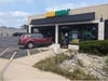 A car smashed through the front window of a Subway restaurant in Ann Arbor on Monday afternoon​, according to police.