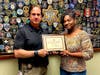 Daileen Carter, Marsalis​ Carter's mother, ​was given a citizen citation Thursday for her son's heroism.