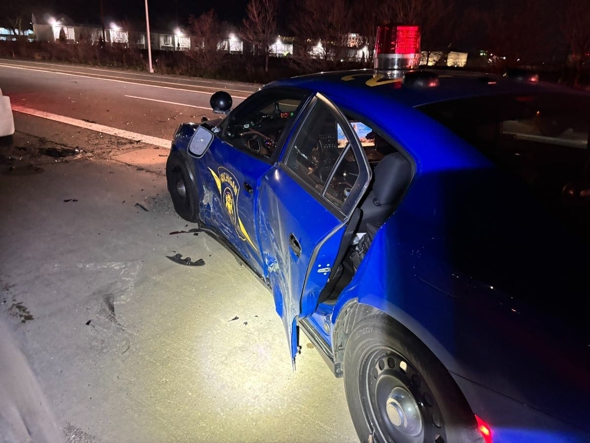 The crash happened at 1:10 a.m. in the westbound lanes on Interstate 94 near Merriman Road in Romulus,﻿ according to police.