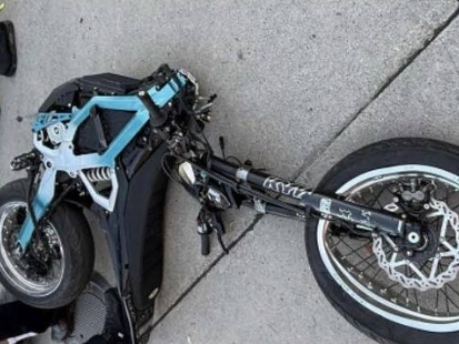 Under Michigan state law, ﻿an electric motorcycle is considered a motorcycle because it doesn't have any pedals.