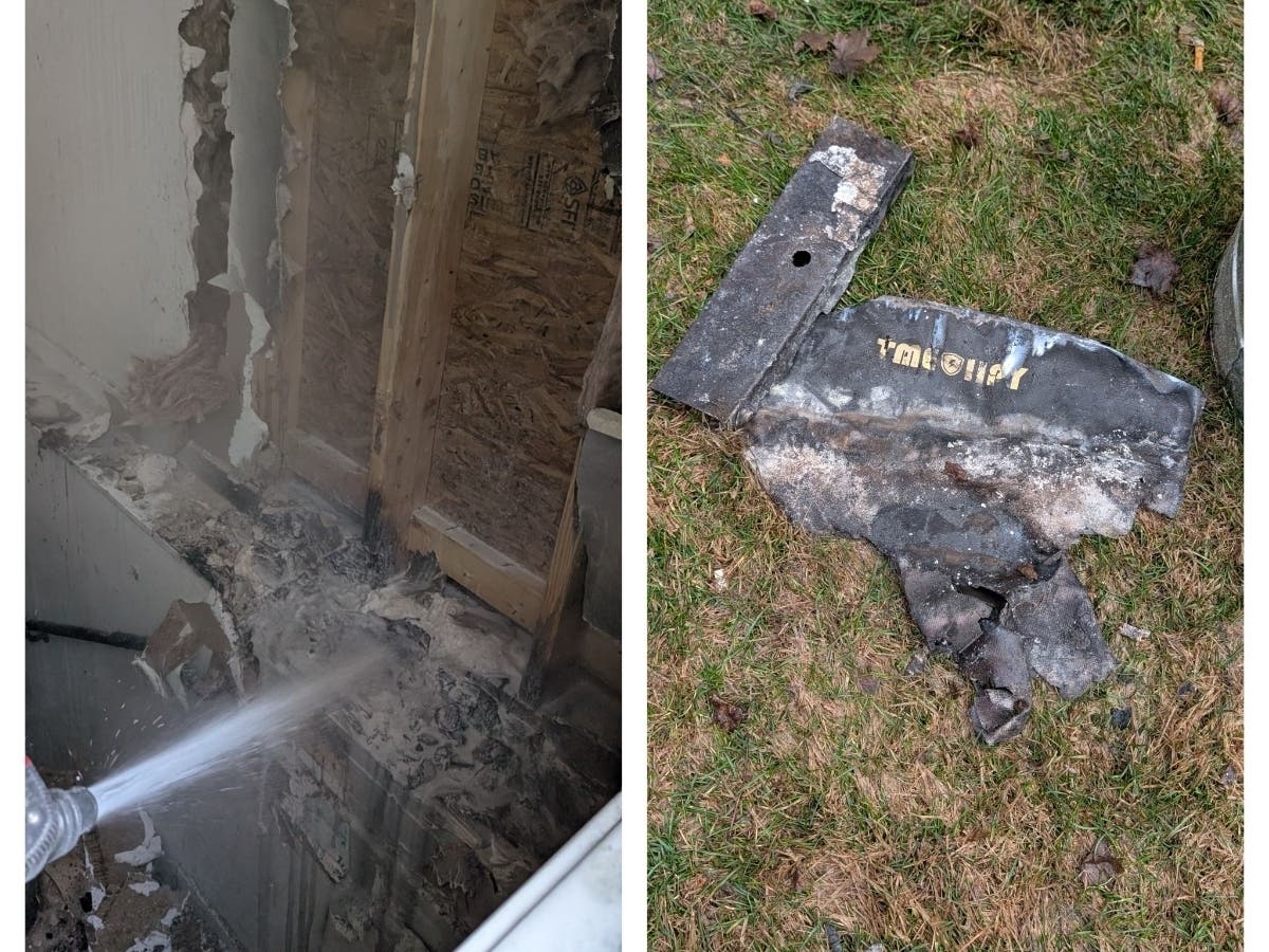 Officials on Mackinac Island are blaming an e-bike battery for a fire over the weekend.