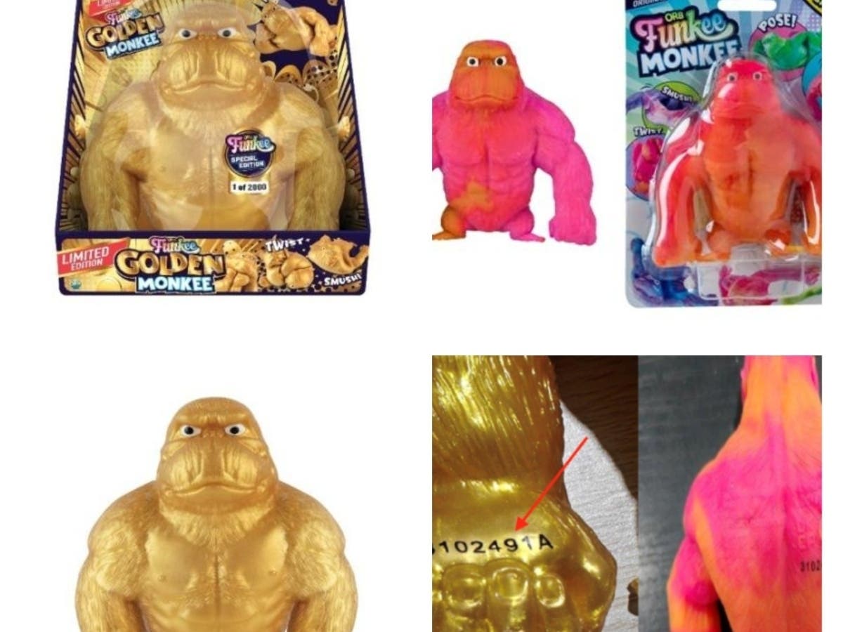 The recall involves the "Orb Funkee" squeeze toys purchased from Walmart or Ollies Bargain Outlet.
