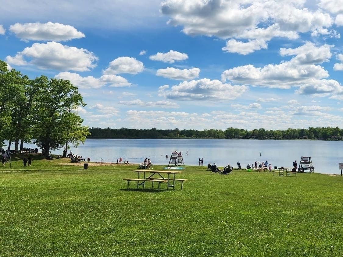 Officials have closed Independence Lake beach in Whitmore Lake due to high levels of E. coli bacteria.