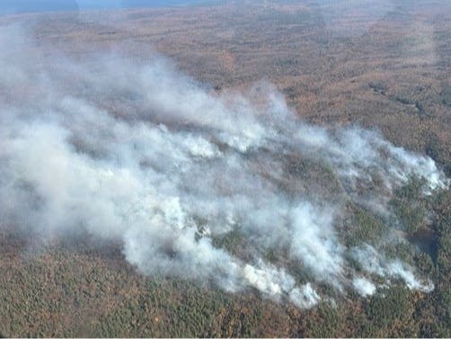 MI Wildfires Force Evacuations