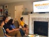 The Rodriguez family enjoys watching one of their favorite videos on jw.org