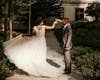 The Dotsons' small hybrid wedding allowed them to enjoy special moments
throughout the day.