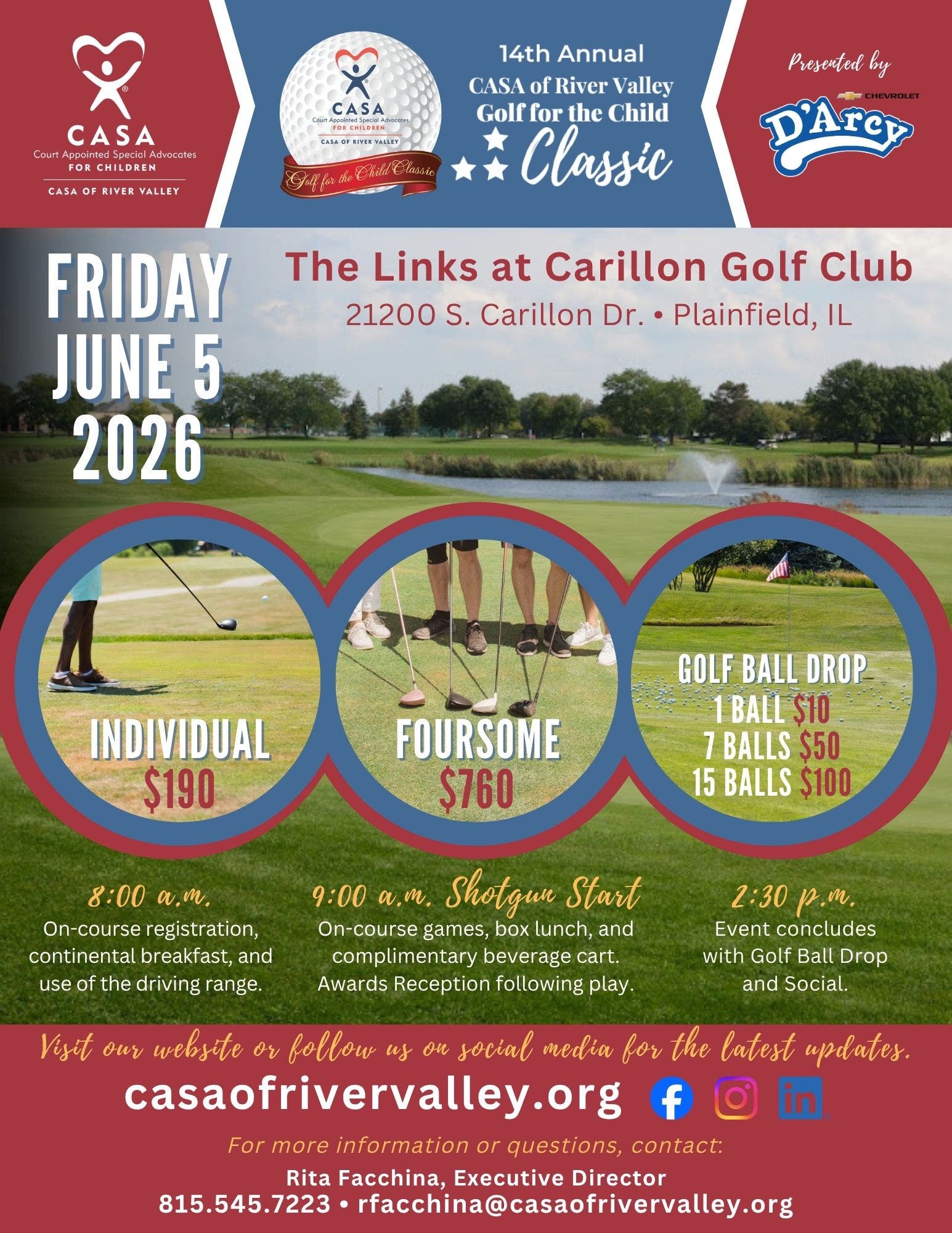 CASA of River Valley 14th Annual Golf for the Child Classic