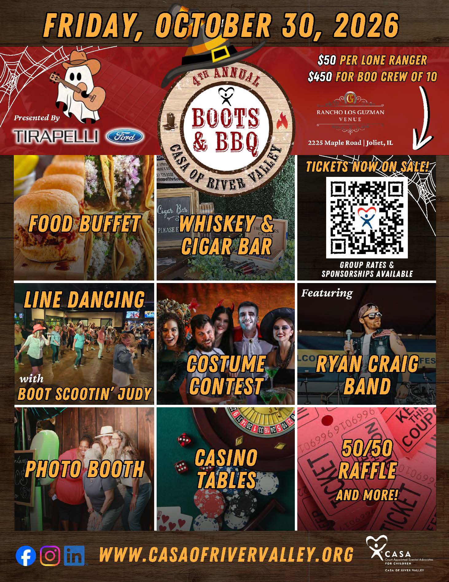 4th Annual CASA of River Valley Boots & BBQ