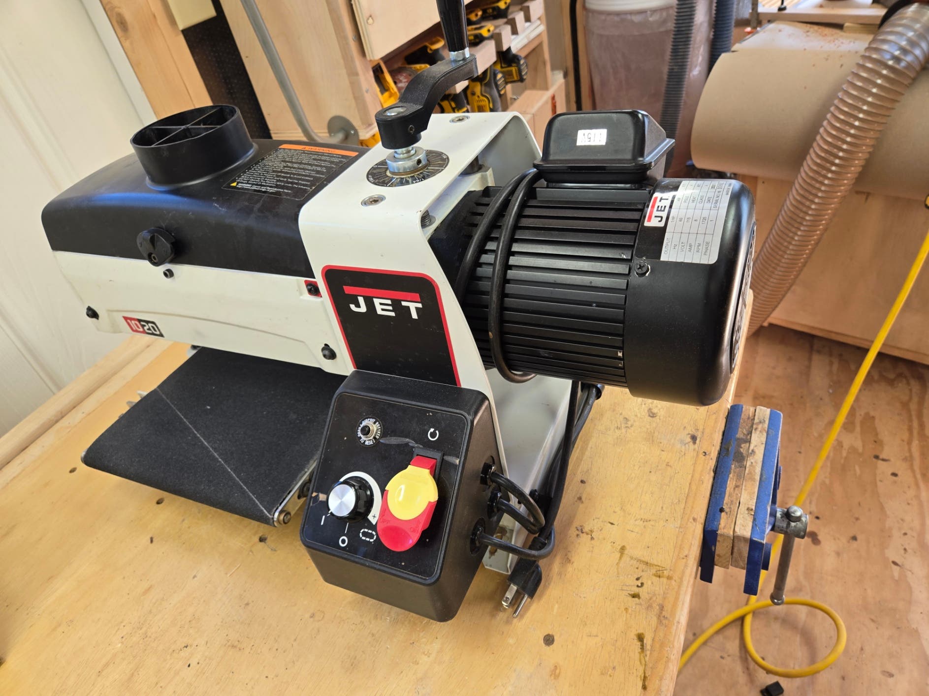 JET drum sander $250