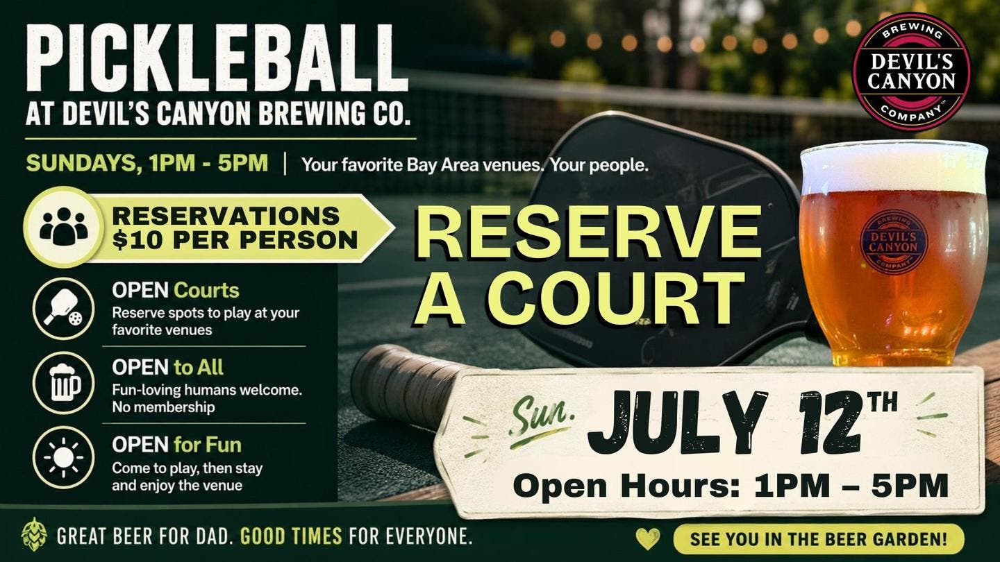 Pop-Up Pickleball At Devil's Canyon