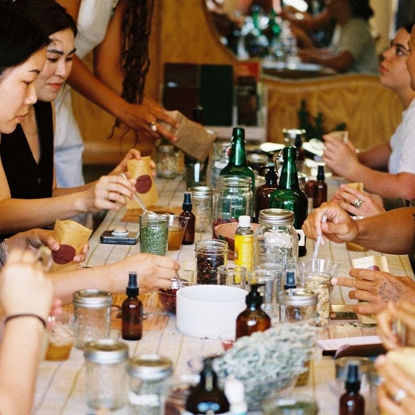 Essential Oil + Tea Blending Workshop for the Fall Season