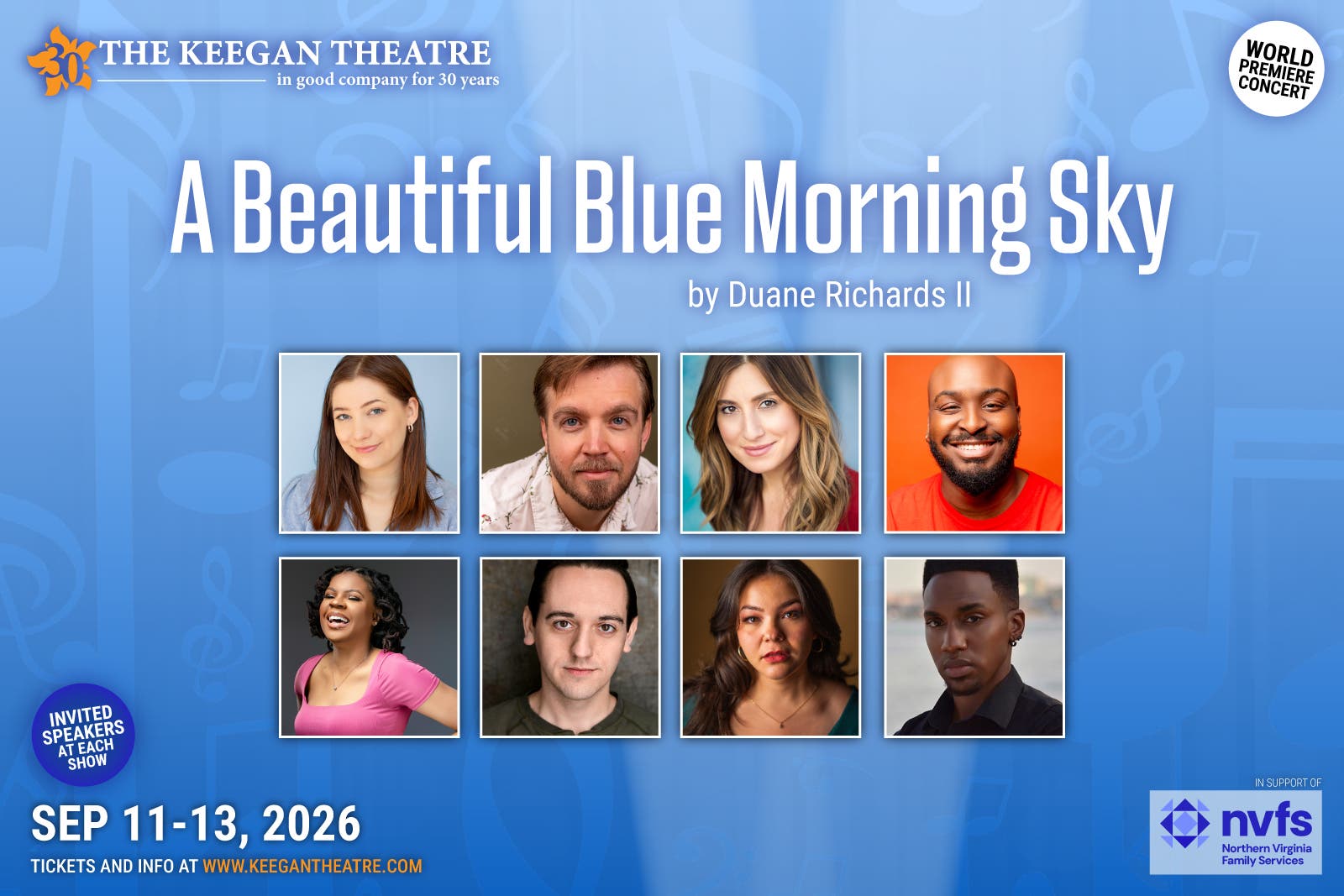 A Beautiful Blue Morning Sky