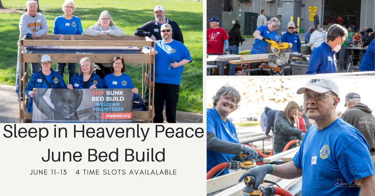 Sleep In Heavenly Peace June Bed Build
