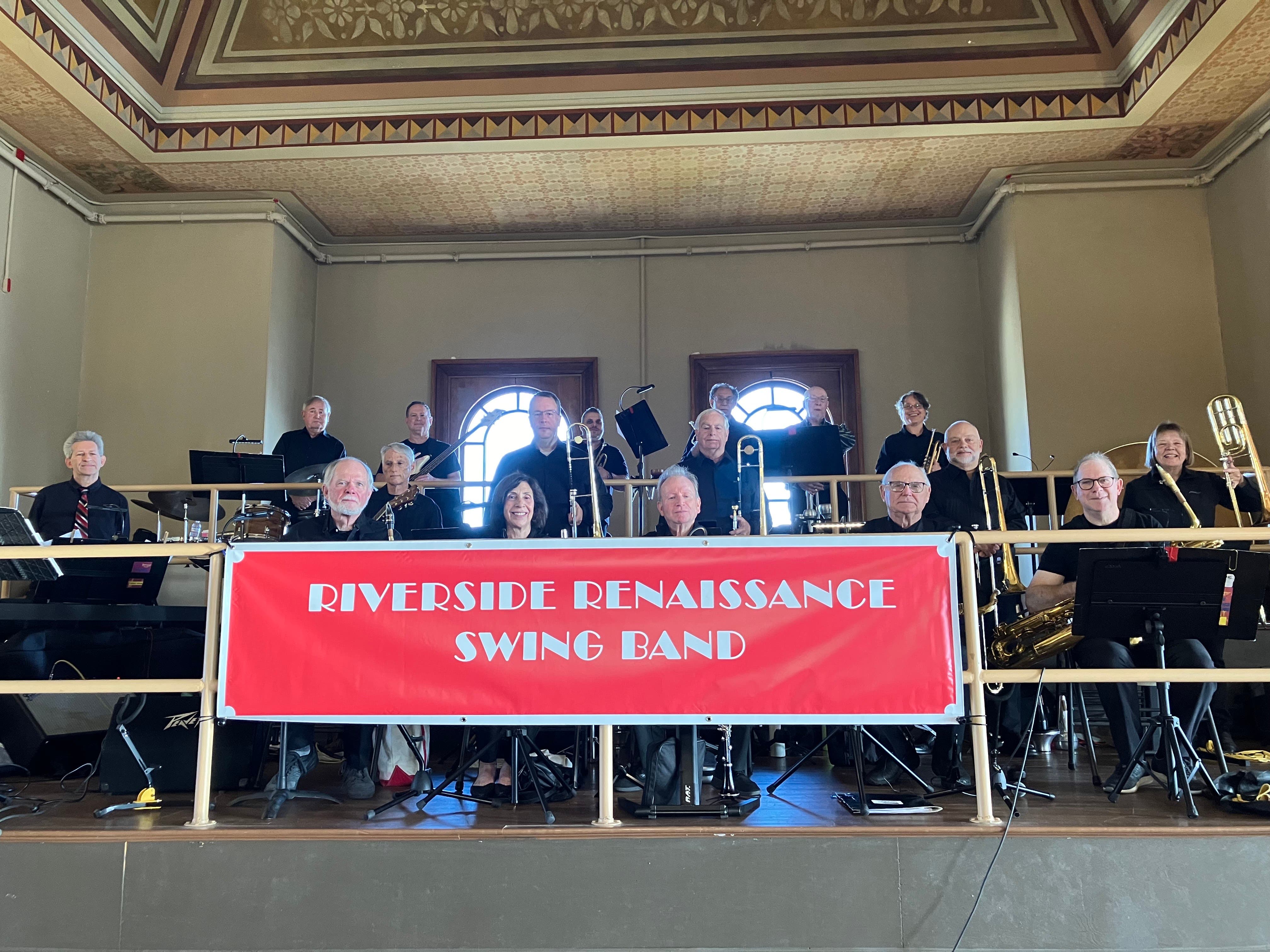 Riverside Renaissance Swing Band Bows to America!