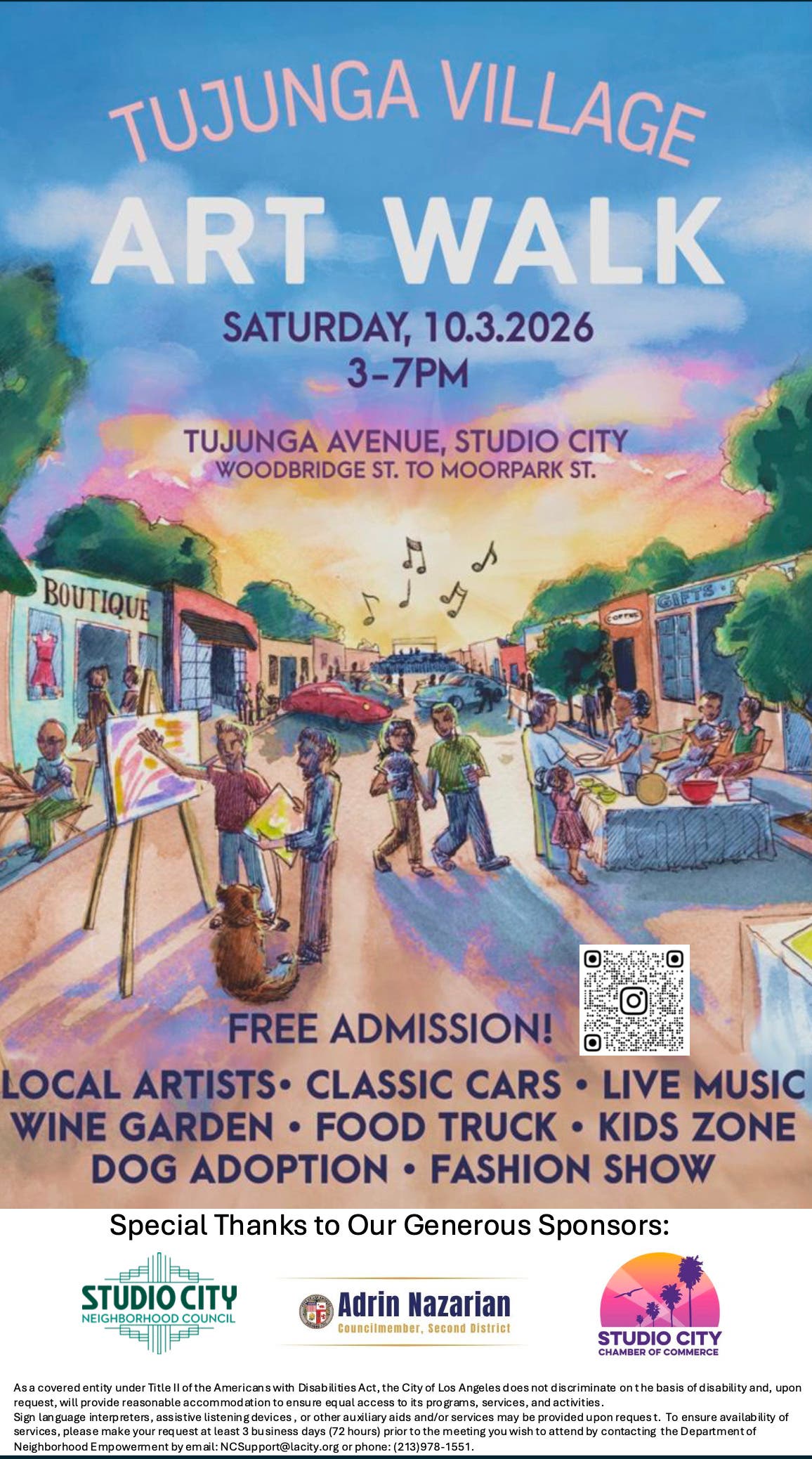 2026 Tujunga Village Art Walk