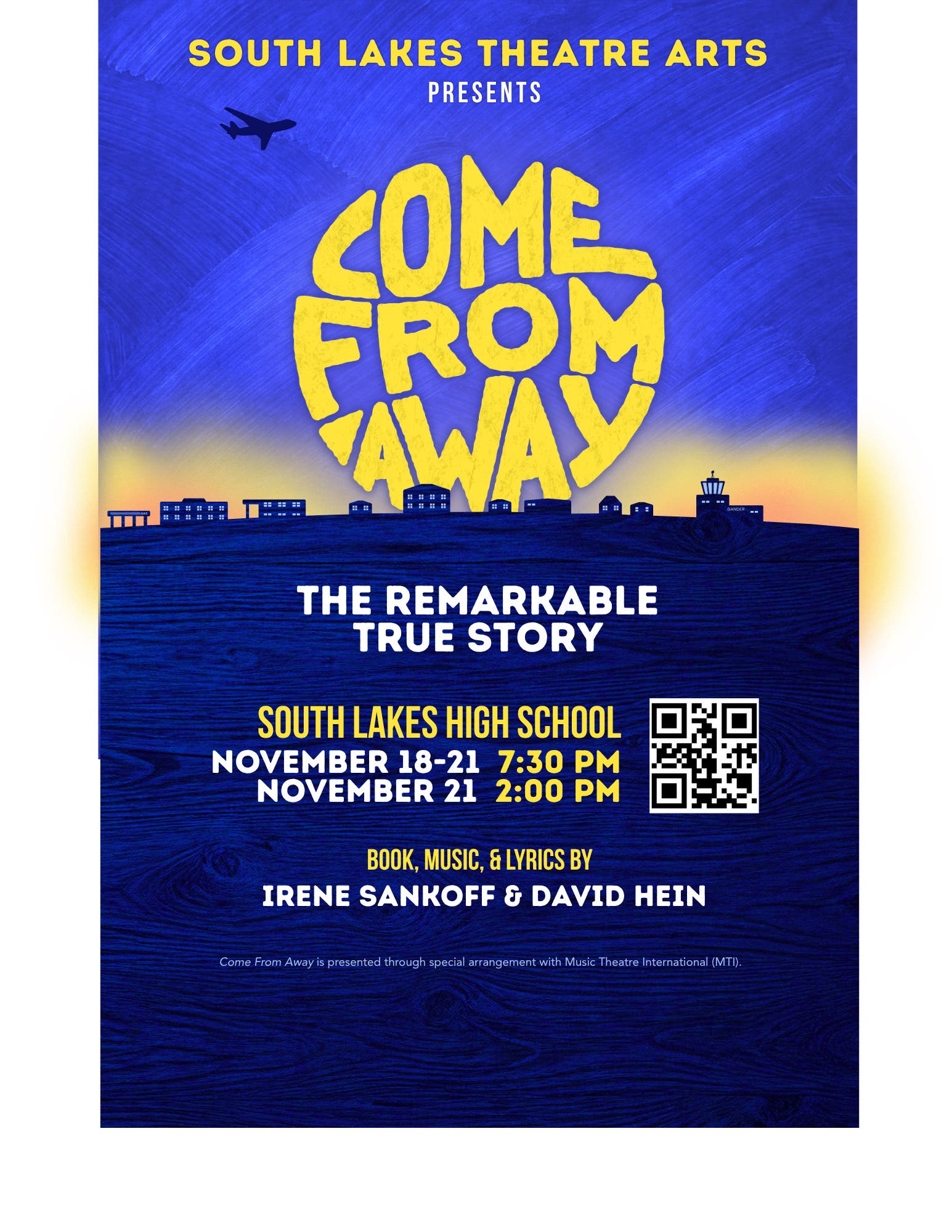 South Lakes Theatre Arts Presents Come From Away
