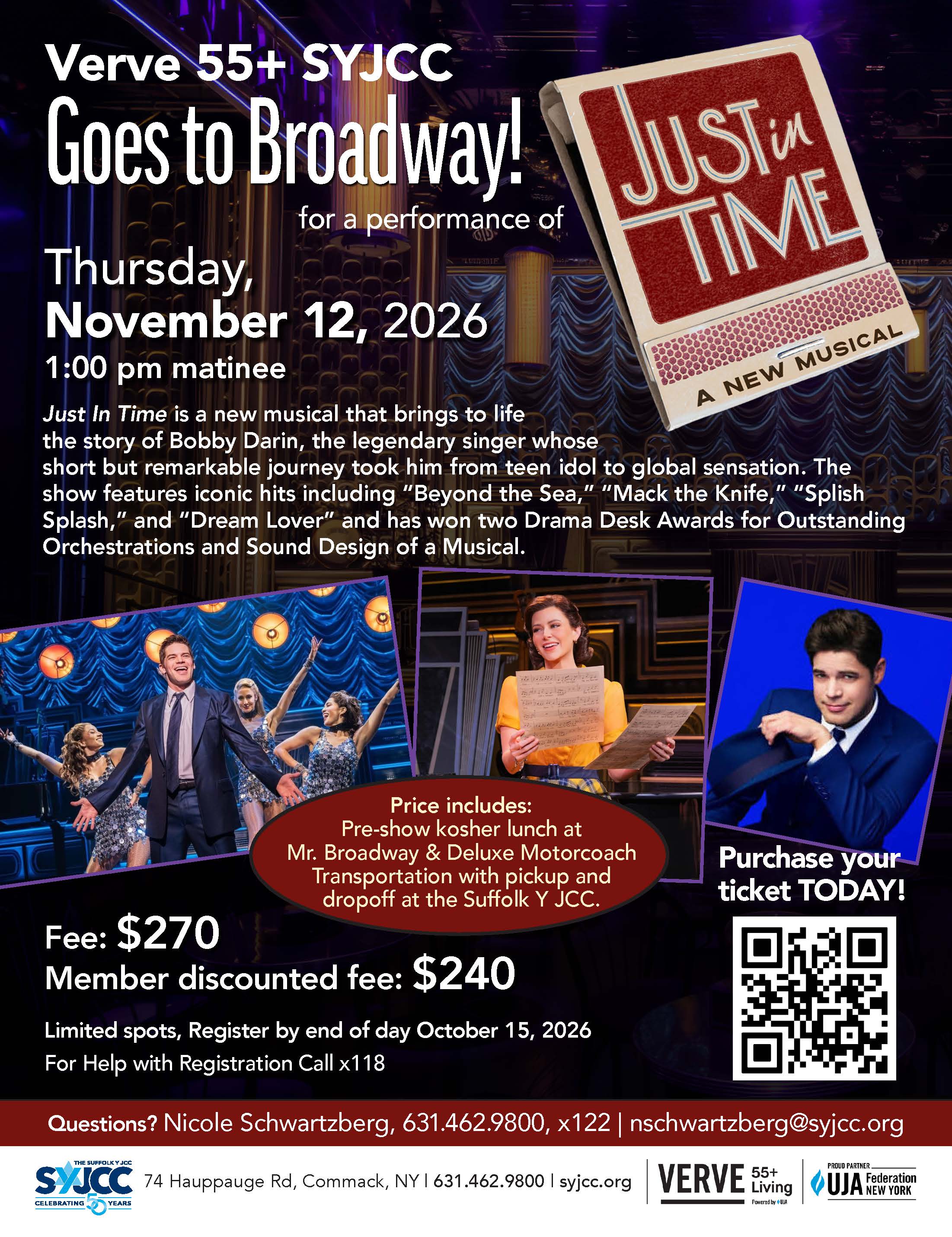 Just In Time on Broadway