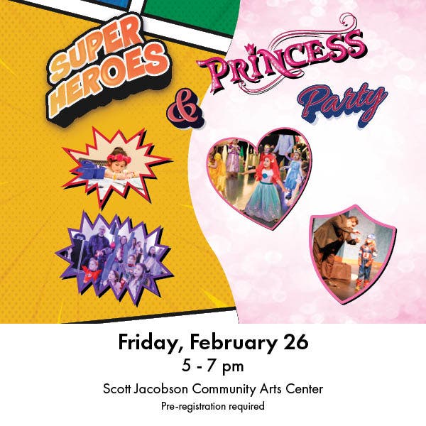 Super Heroes and Princess Party