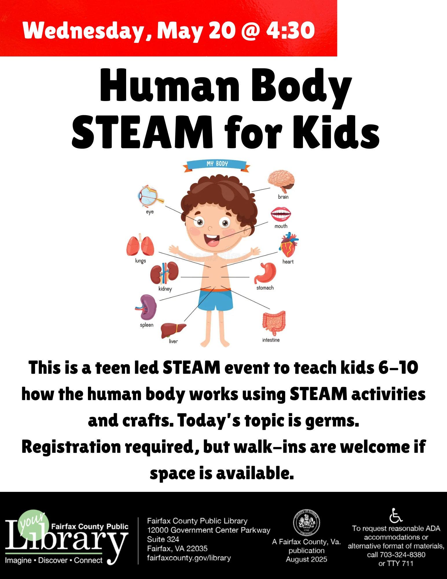 Human Body STEAM: Germs and Viruses