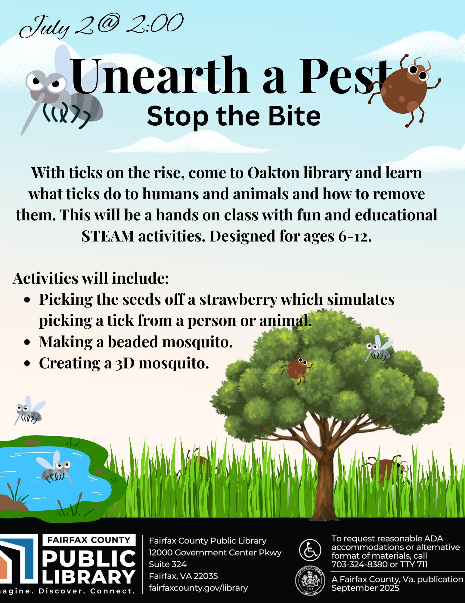 Unearth a Pest: Stop the Bite