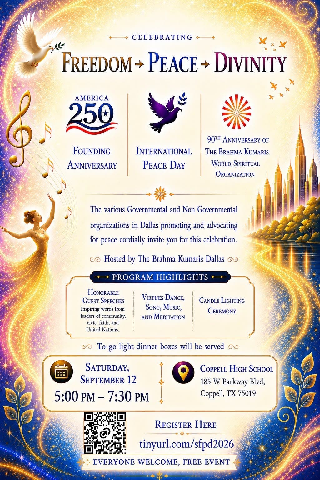 Freedom, Peace & Divinity in Life