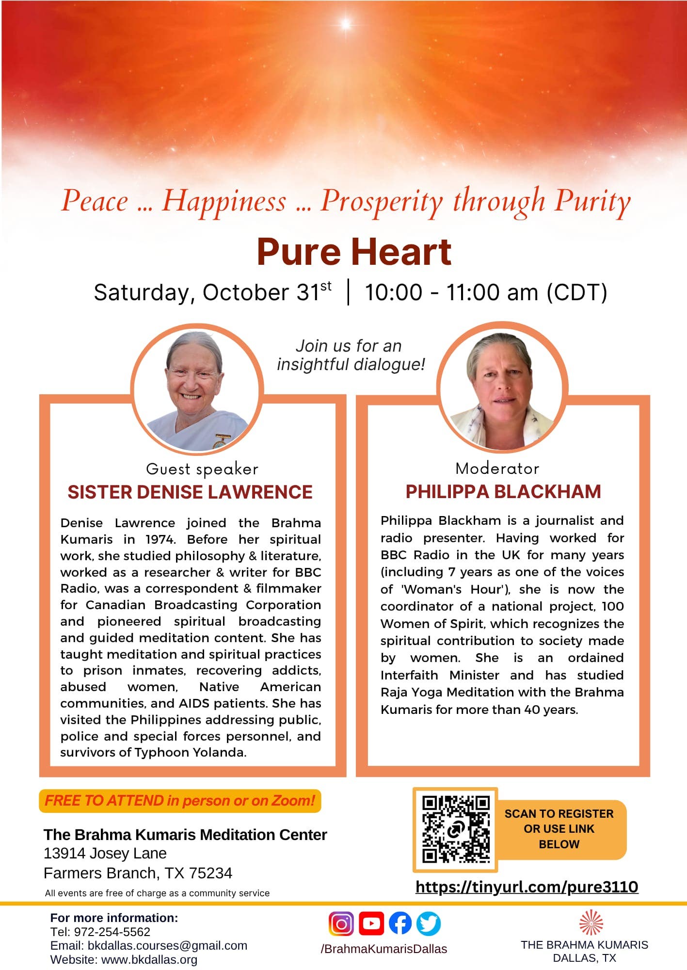 How to be Pure Heart