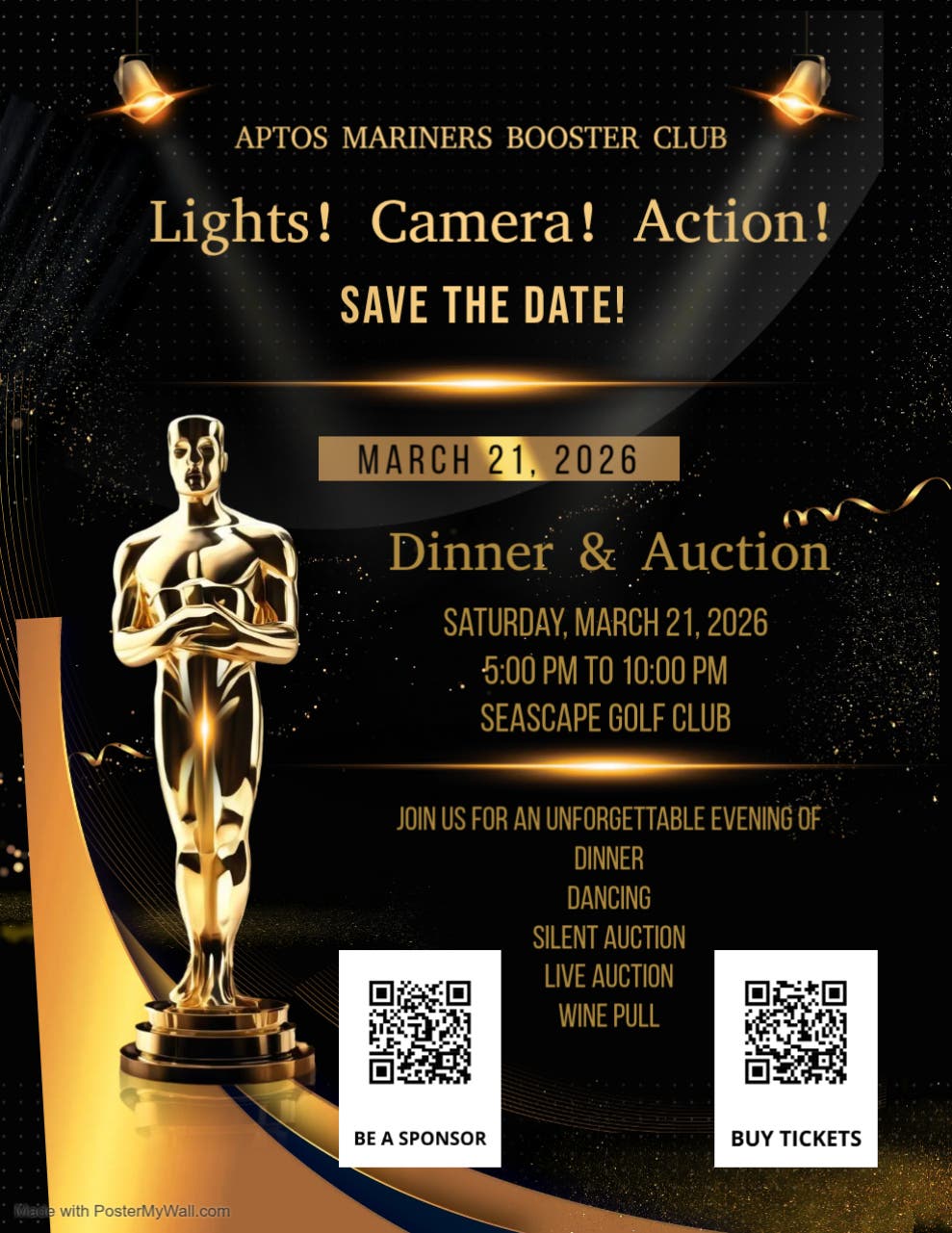 Lights! Camera! Action! Dinner & Auction